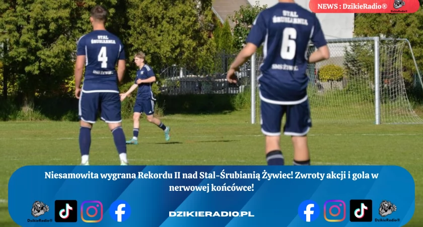 Rollercoaster przy Rychlińskiej – Rekord II lepszy od Stali-Śrubiarnia w emocjonującym starciu