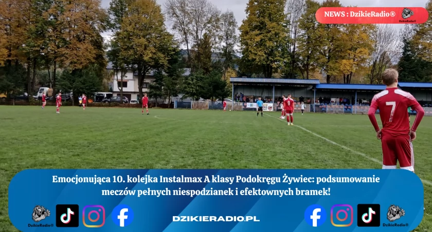 Weekend z emocjami w Instalmax A klasie – sobotnie rozstrzygnięcia i zapowiedź niedzielnych spotkań