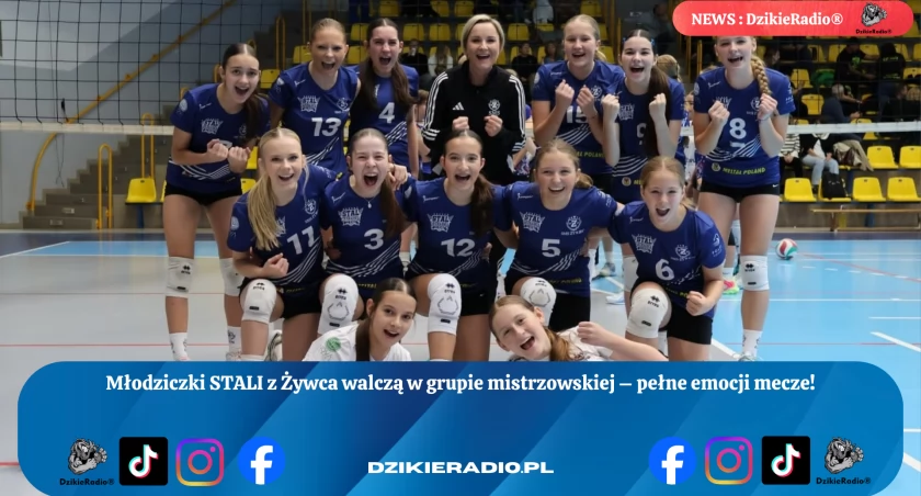 Młodziczki STALI w akcji: pełne emocji mecze w grupie mistrzowskiej