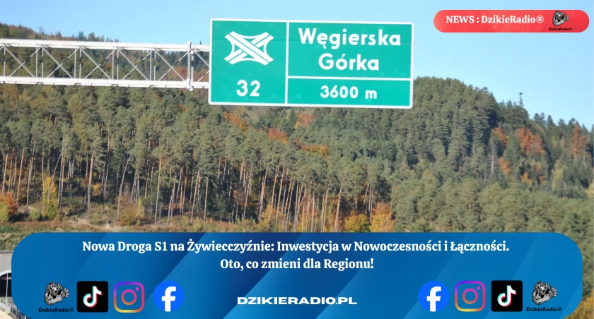 Nowa droga ekspresowa S1 na Żywiecczyźnie – planowane otwarcie i korzyści dla regionu.