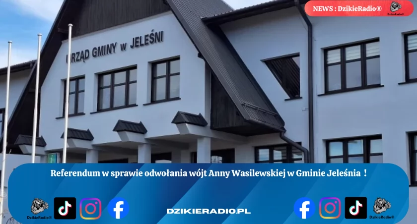 Referendum w Jeleśni: mieszkańcy zdecydują o przyszłości wójt Anny Wasilewskiej