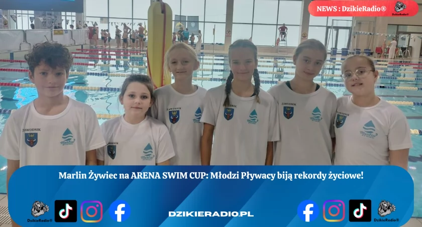 Sekcja pływacka Marlin Żywiec triumfuje w ARENA SWIM CUP!