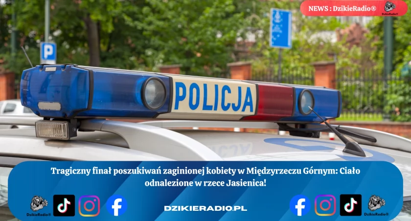 Tragiczny finał poszukiwań w Międzyrzeczu Górnym: odnaleziono ciało zaginionej kobiety