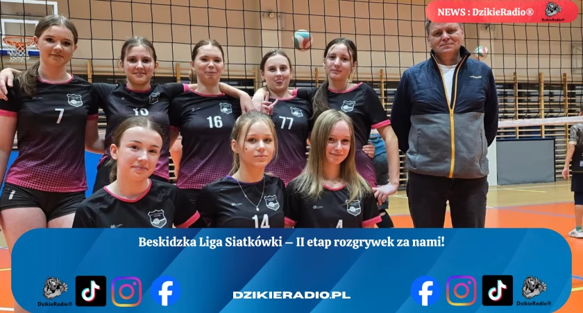 Beskidzka Liga Siatkówki w Żywcu: Emocje, Rywalizacja i Integracja Młodzieży – Relacja z Drugiego Etapu!