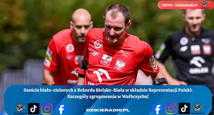 Sześciu zawodników Rekordu Bielsko-Biała w kadrze Polski na zgrupowanie w Wałbrzychu - ogromny sukces i powód do dumy!