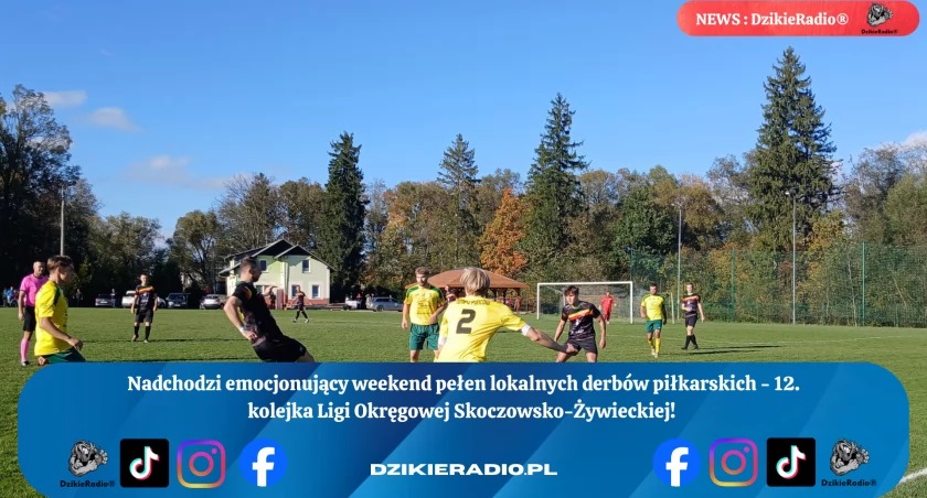 Sportowe emocje wracają — zapowiedź 12. kolejki Ligi Okręgowej Skoczowsko-Żywieckiej
