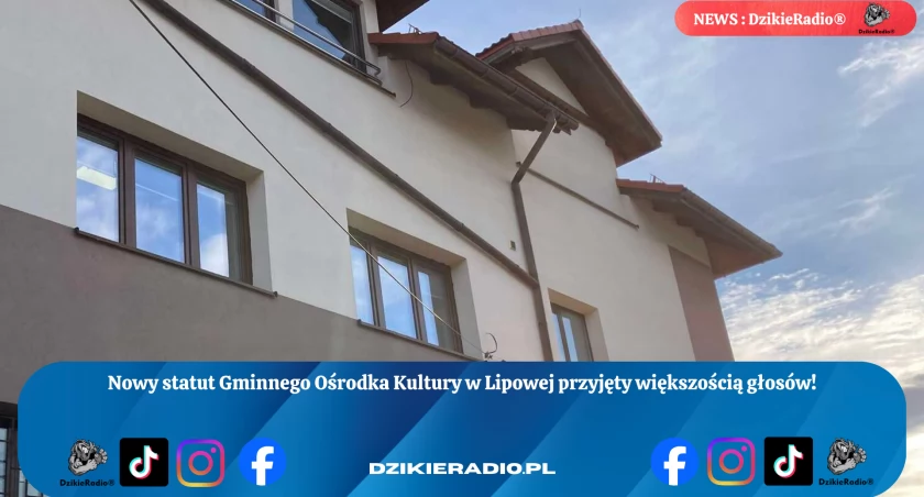 Nowy statut Gminnego Ośrodka Kultury w Lipowej - Decyzja Rady Gminy na rzecz rozwoju lokalnej kultury