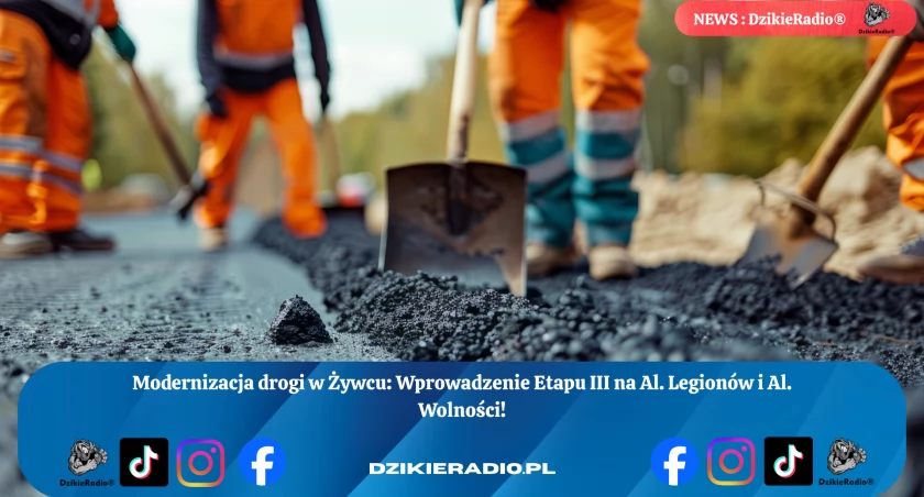Zmiany w organizacji ruchu na Al. Legionów i Al. Wolności w Żywcu