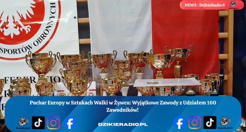 Puchar Europy w Sztukach Walki – Żywiec 2025 pełen emocji i sportowego ducha! 