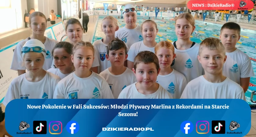 Młode Marliny na fali sukcesów – pływacka determinacja na starcie sezonu
