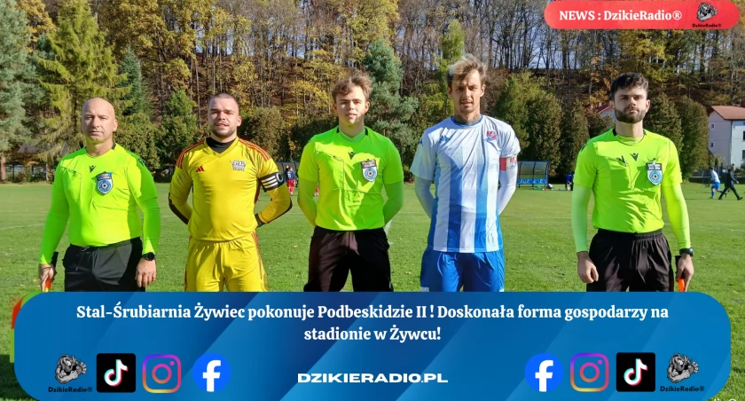 Triumf Stali-Śrubiarnia Żywiec. Piłkarski popis przed własną publicznością