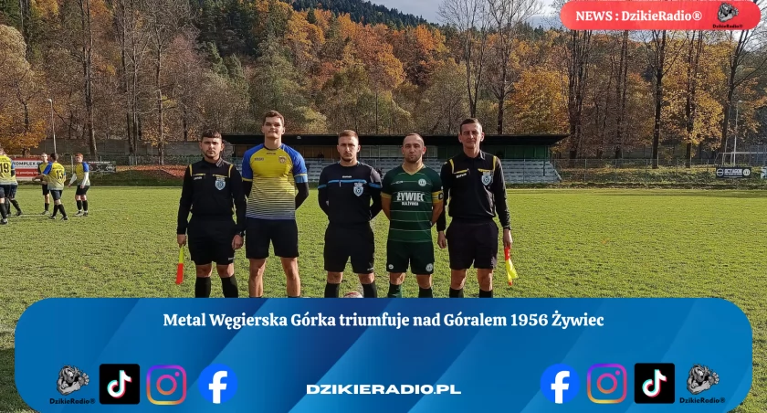 Zacięte starcie w Żywcu. Metal Węgierska Górka lepszy od Górala w trudnych warunkach