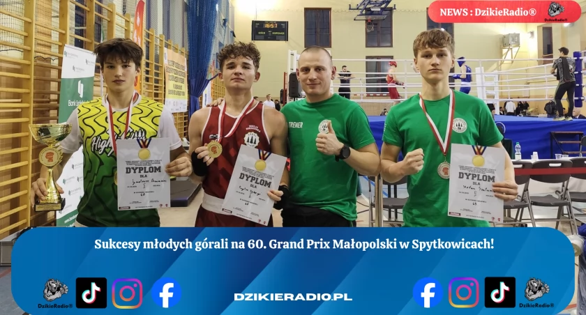 Młodzi górale triumfują na 60. Grand Prix Małopolski w Spytkowicach: Zwycięstwo, Puchar i Wyróżnienie!