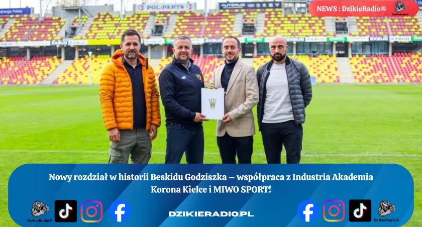Historia Beskidu Godziszka: współpraca z Koroną Kielce i MIWO SPORT otwiera nowe możliwości rozwoju!