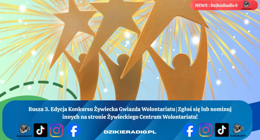 Rozpoczęcie 3. Edycji Konkursu Żywiecka Gwiazda Wolontariatu na Żywiecczyźnie: Jak zgłosić kandydatów i dlaczego warto dołączyć?