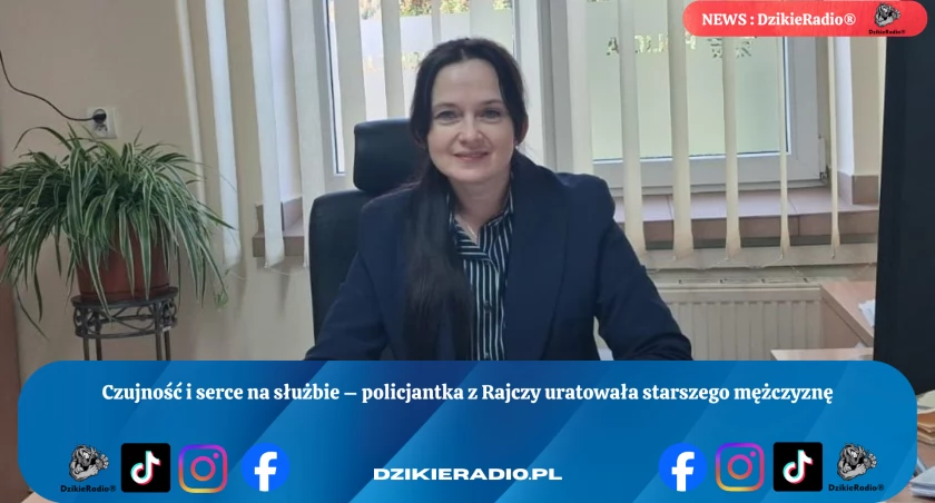 Asp. Elżbieta Stasica z Policji w Rajczy uratowała zagubionego 74-latka w piżamie - historia wzruszającej pomocy i zaangażowania