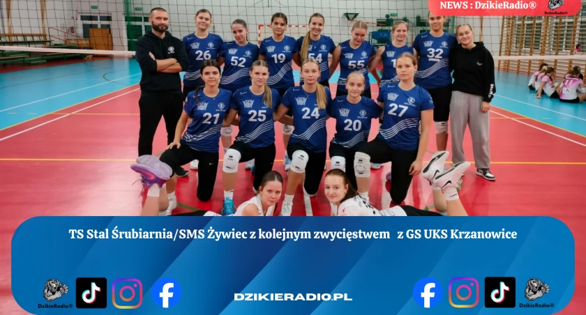 Pewne zwycięstwo siatkarek TS Stal Śrubiarnia/SMS Żywiec nad GS UKS Krzanowice