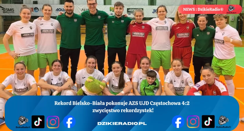 Zawodniczki Rekordu Bielsko-Biała mogą dopisać do swojego konta kolejne cenne trzy punkty!