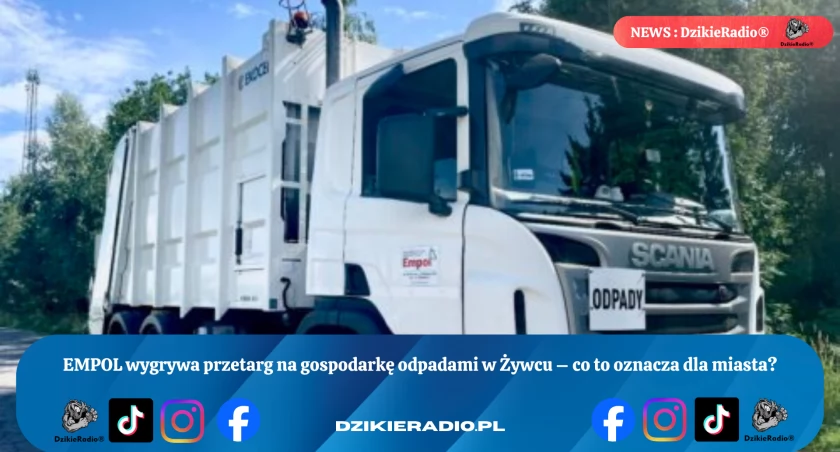 EMPOL przejmuje gospodarkę odpadami w Żywcu – rozstrzygnięcie miejskiego przetargu