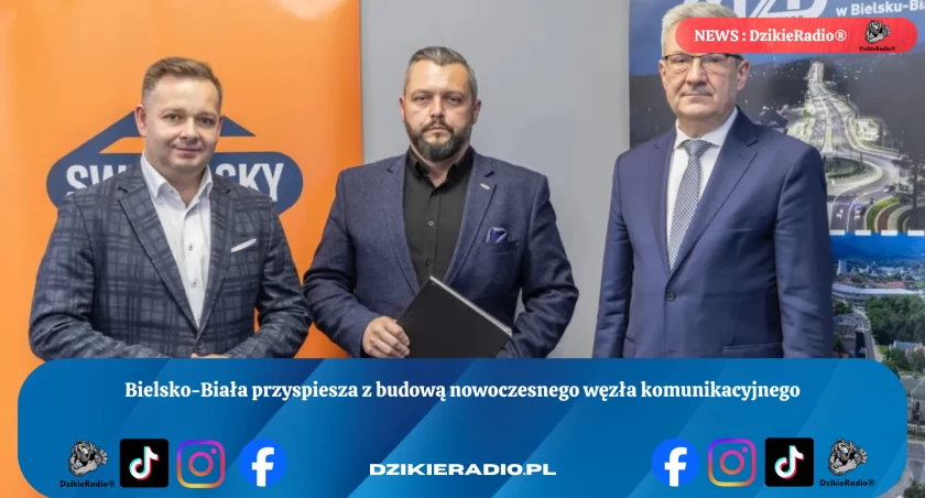 Nowy węzeł przesiadkowy w Bielsku-Białej: kluczowe dokumenty podpisane!