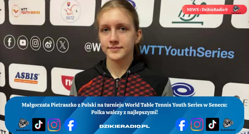 Młoda Polka w międzynarodowym turnieju tenisowym w Senecu