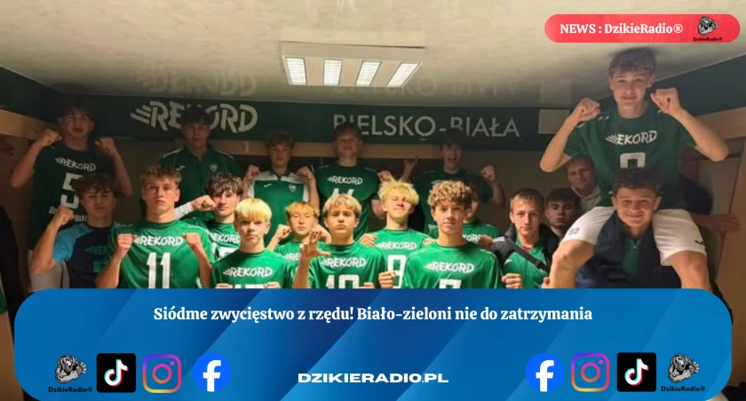 Biało-zieloni w świetnej formie: siódme zwycięstwo z rzędu! 