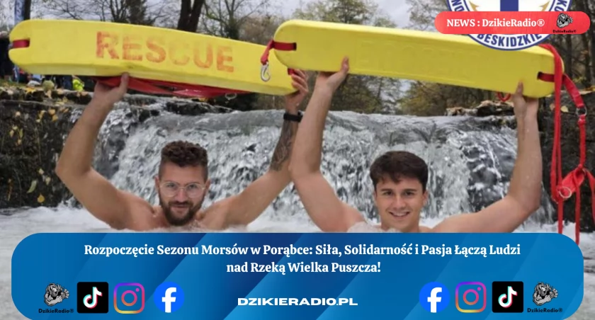 Sezon Morsowy 2025/2026 w Porąbce - Siła, Solidarność i Pozytywna Energia.