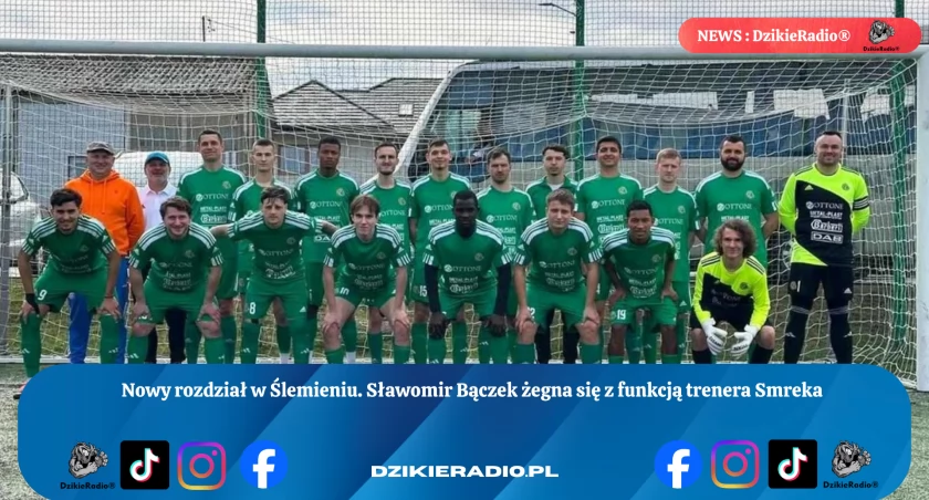 Sławomir Bączek odchodzi z klubu Smrek Ślemień po udanej rundzie - co dalej dla zespołu?