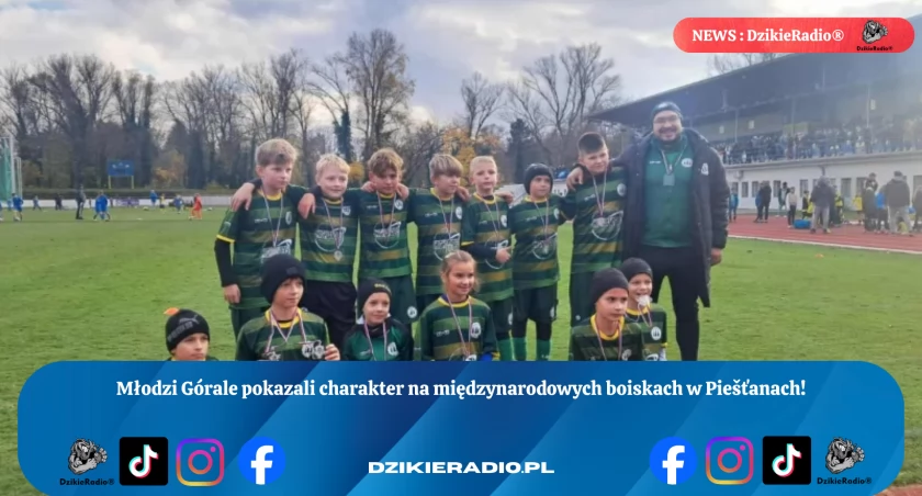 Młodzi Górale rozbłysnęli w Piešťanach! Orlikom Gorala udowodnili swoją determinację i talent podczas międzynarodowego turnieju piłkarskiego. 