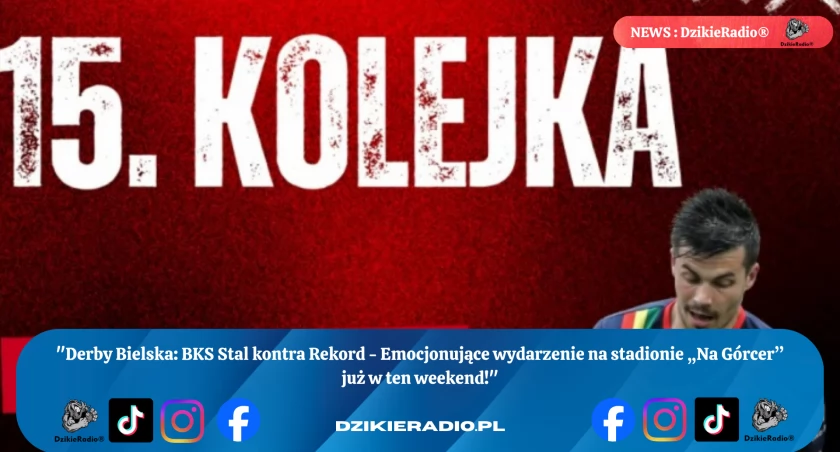 Derby Bielska: BKS Stal vs. Rekord II - Emocje na najwyższych obrotach! Przyjdź na stadion Na Górcę w Bielsku-Białej 