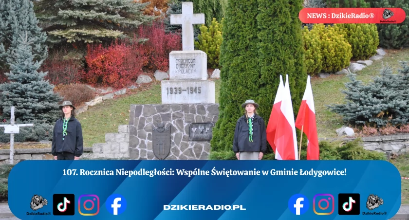 107. Rocznica Niepodległości w Gminie Łodygowice: Wspólne Święto dla Ojczyzny.