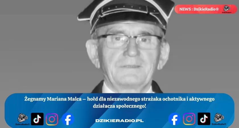 Żegnamy Mariana Malca – Życie Oddane Służbie Publicznej i Pomocy Społecznej.