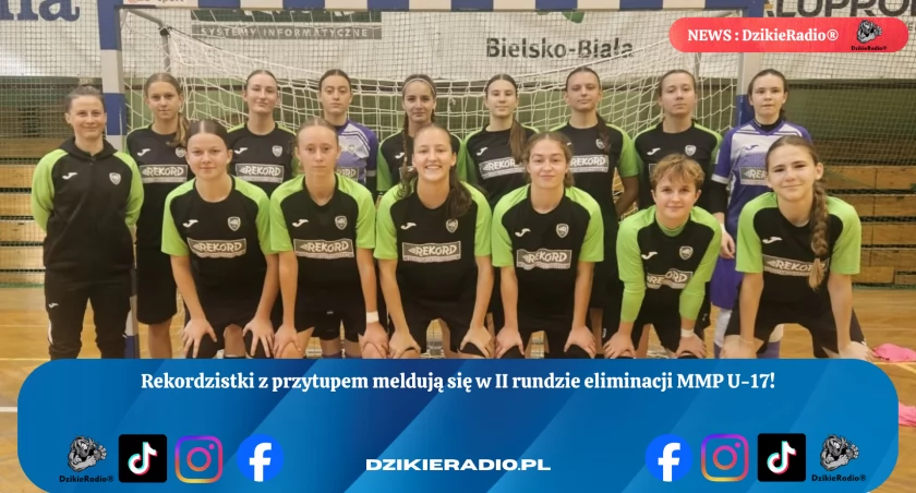 Rekordzistki z przytupem w II rundzie eliminacji MMP U-17! Młode zawodniczki Rekordu imponująco wygrały wszystkie mecze. 