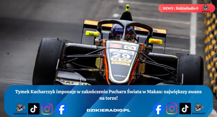 Tymek Kucharczyk z mocnym akcentem na zakończenie Pucharu Świata w Makau