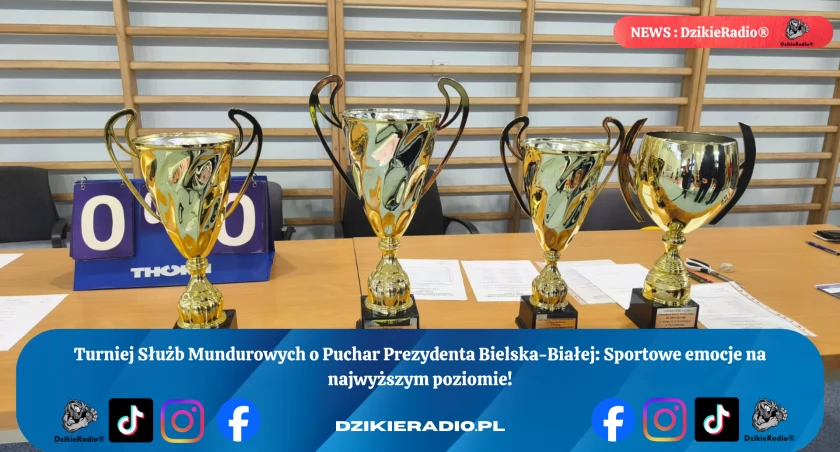 XIV Turniej Służb Mundurowych w Piłkę Siatkową: Sportowe Wyzwania i Integracja w Bielsku-Białej