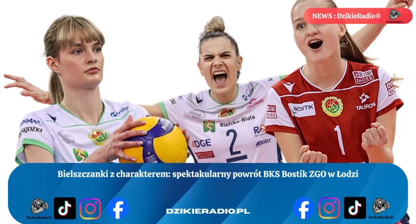 Dramatyczny powrót BKS Bostik ZGO Bielsko-Biała w starciu z ŁKS