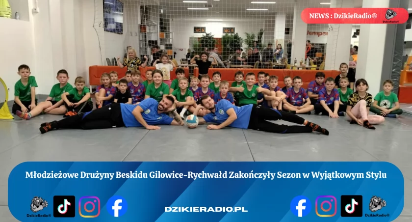 Niezwykłe zakończenie sezonu sportowego LKS Beskid Gilowice-Rychwałd: pełne emocji i integracji!