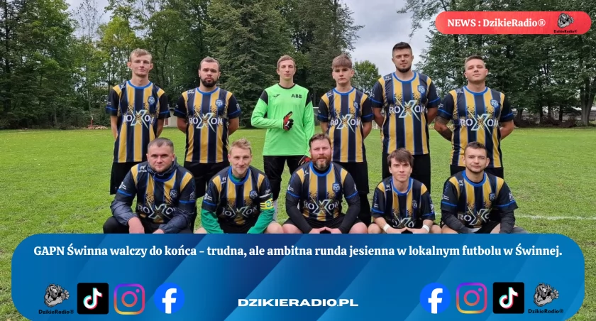 GAPN Świnna walczy do końca – trudna, ale ambitna runda jesienna