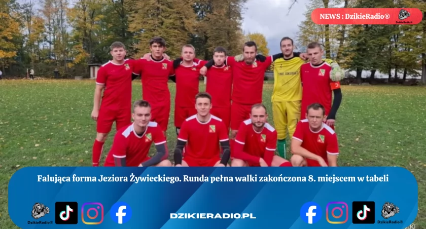 Efektowna Runda Jesienna LKS Jezioro Żywieckie Zarzecze: Sporo Zwrotów Akcji i Zacięte Mecze