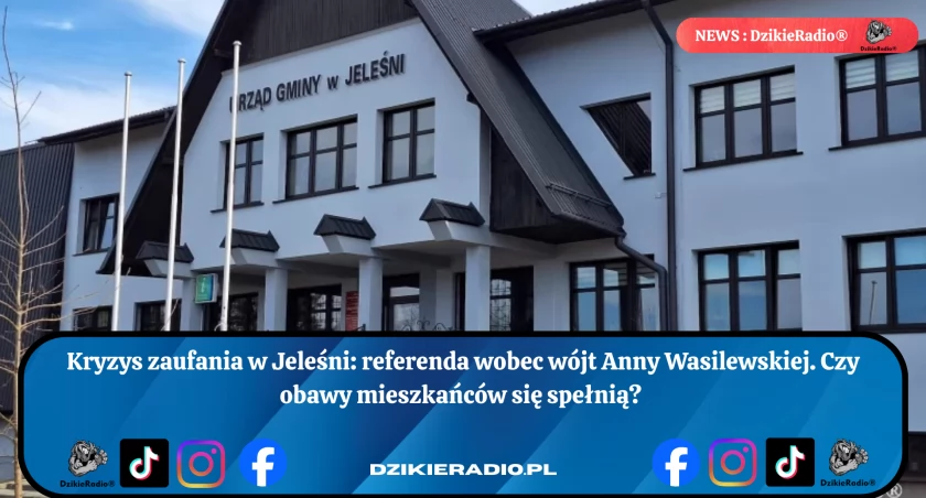 Echa Skandalu” w Jeleśni: Czy Wójt Anna Wasilewska Utrzyma Fotel? Głosowanie Obywatelskiej Nieufności Odbije się na Budżecie Gminy
