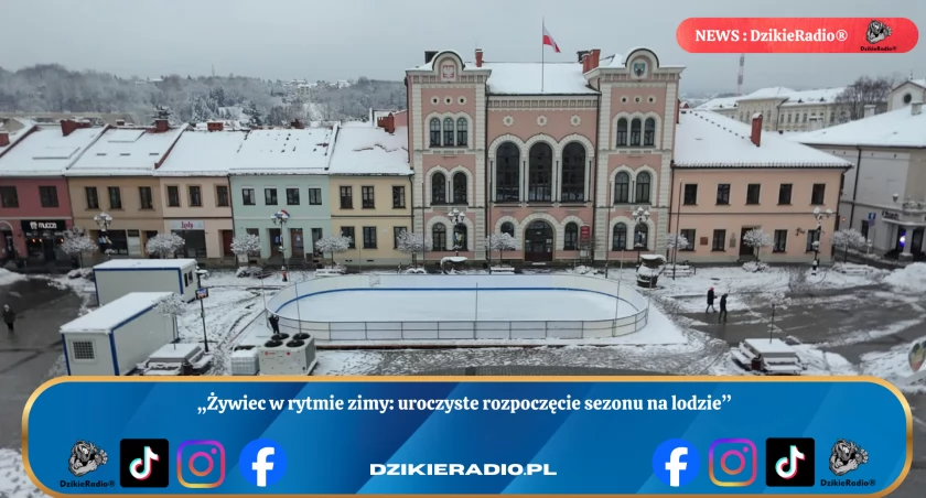 Otwarcie Lodowiska w Żywcu - Radosne Rozpoczęcie Zimowej Rekreacji na Żywieckim Rynku