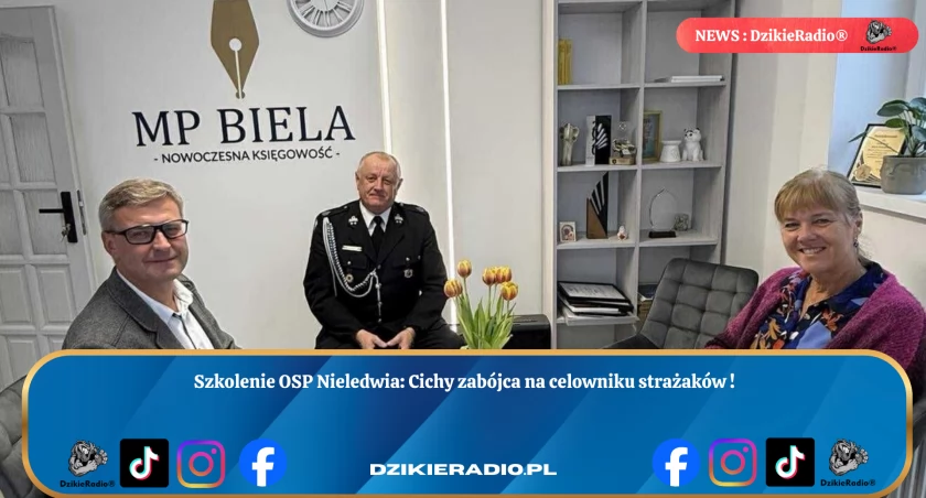 Szkolenie OSP Nieledwia: Cichy zabójca na celowniku strażaków