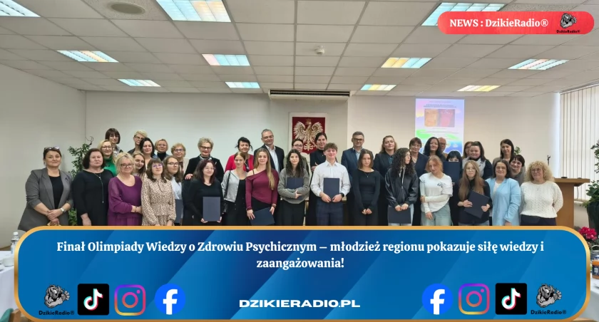 Finał XIV Regionalnej Olimpiady Wiedzy o Zdrowiu Psychicznym - Laureaci i Wrażenia