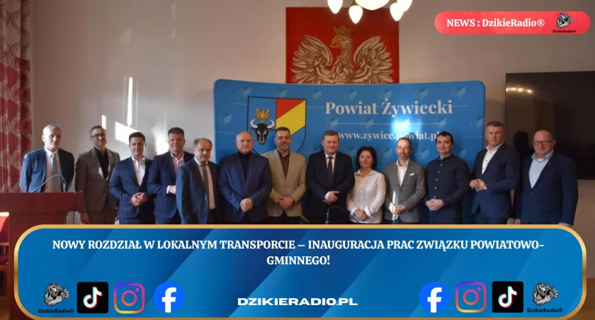 Nowy Związek Komunikacyjny w Żywcu: Elity Samorządowe na Czele Działalności Publicznej