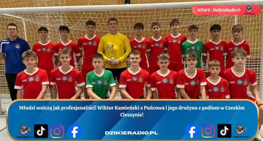 Młody Wiktor Kamieński z Puńcowa - wicemistrz turnieju w Czeskim Cieszynie! Sprawdź, jak świetnie wypadła reprezentacja Podokręgu Skoczów!  #MłodeTalenty #PiłkaMłodzieżowa