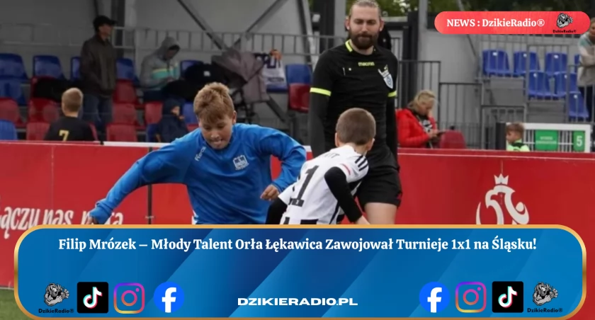 Filip Mrózek - Młody Talent Orła Łękawica Błyszczy na Turniejach 1x1! Wyjątkowy wynik na Śląsku podczas eliminacji i nominacja do kadry U-12 - Filip idzie jak burza! Trzymajmy kciuki za kolejne sukcesy! 