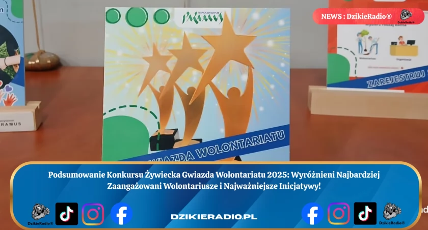 Podsumowanie Konkursu Żywiecka Gwiazda Wolontariatu 2025: Wieczór pełen inspiracji i wdzięczności.