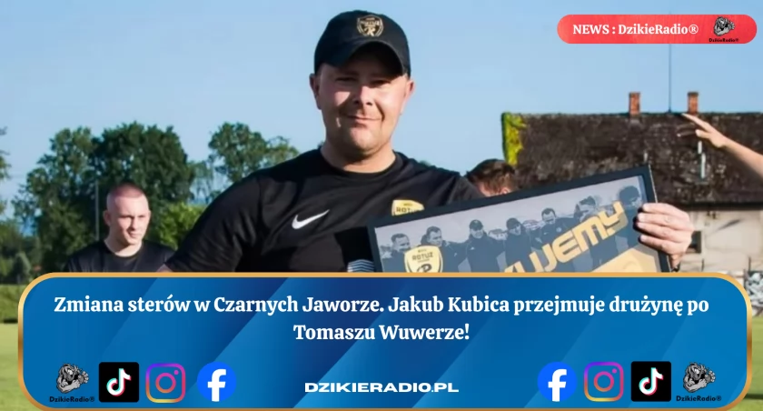 Jakub Kubica nowym trenerem Czarnych Jaworze po Tomaszu Wuwerze. Powrót do seniorskiej piłki po udanej pracy w Bronowie i Spójni Landek.