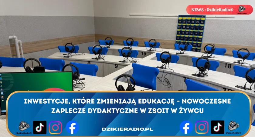 Nowoczesne kształcenie w ZSOiT im. Marii Konopnickiej w Żywcu: kolejny poziom lokalnej edukacji