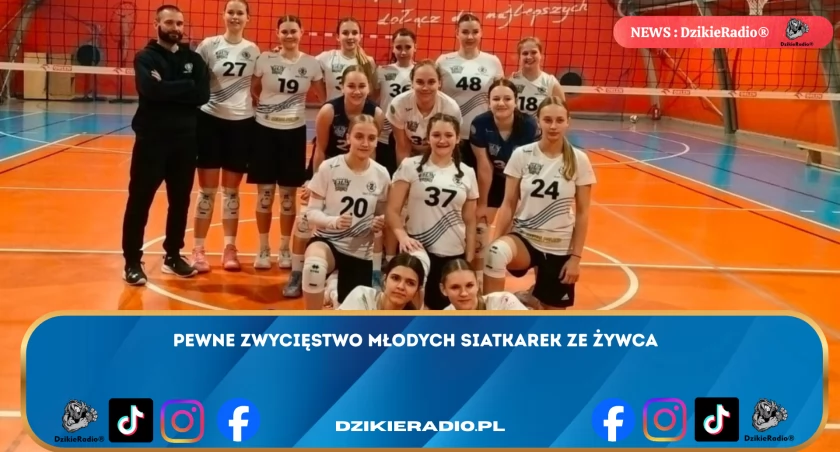 Zdecydowane zwycięstwo juniorek TS Stal Śrubiarnia/SMS Żywiec!